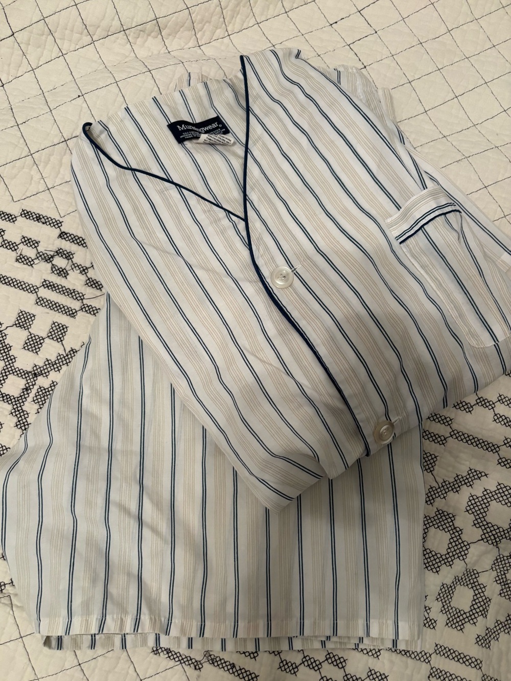 Vintage Munsingwear pajama/boxer set L